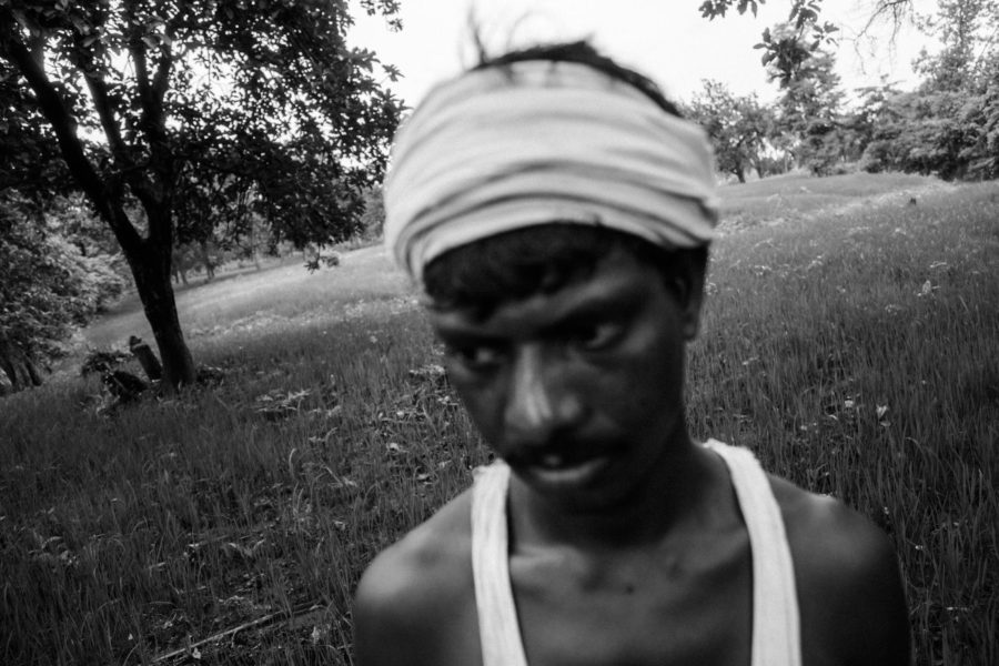 Taati Rudriah at his farm in Kondapuram.