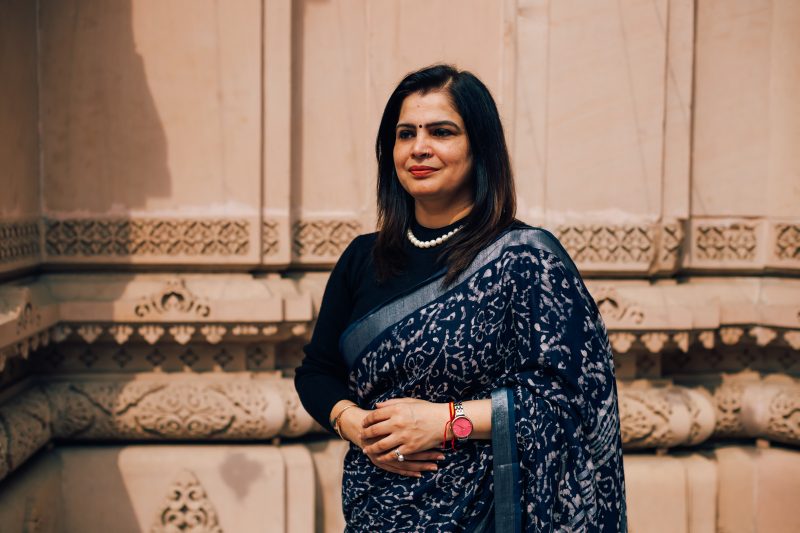 Stylish CEO portraits in Delhi by professional portrait photographer.